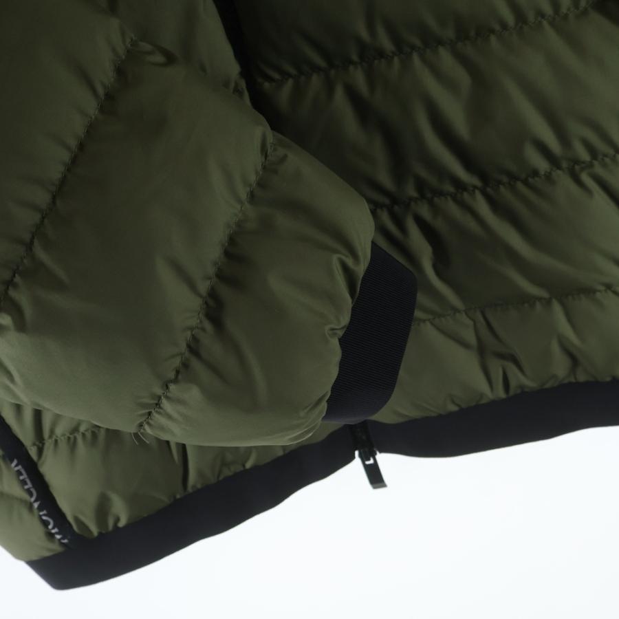 MONCLER モンクレール 23AW OISE DOWN JACKET アームロゴワッペン ジップアップ ダウンジャケット ブルゾン グリーン I20911A00043 596IUの画像