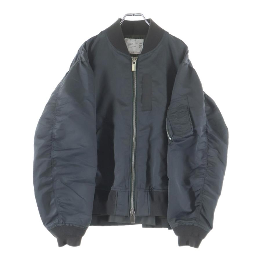 sacai（サカイ） NYLON TWILL BLOUSON MA‐1 ナイロンツイル ジップ
