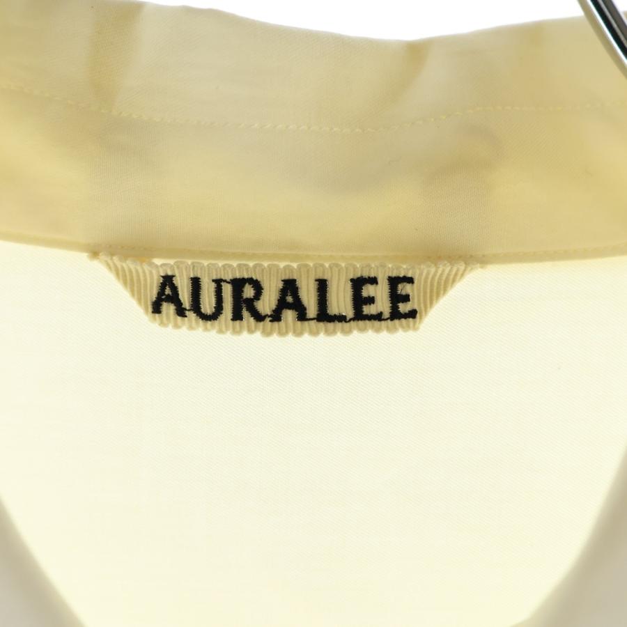 AURALEE（オーラリー） 23SS WASHED FINX TWILL BIG SHIRTS ウォッシュ