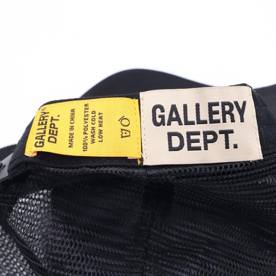 GALLERY DEPT. トラッカーキャップ ブラック/イエロー GALLERY DEPT. ギャラリーデプト ART THAT KILLS TRUCKER HAT アート
