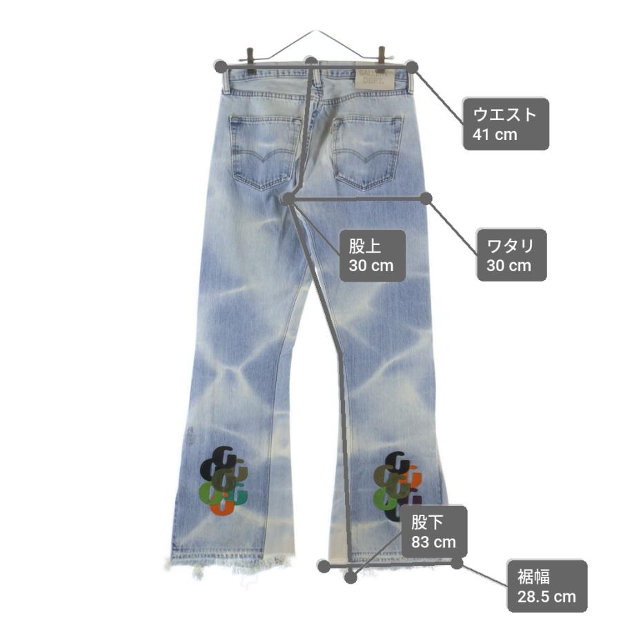 GALLERY DEPT. ギャラリーデプト SUN FADED LA FLARE G PATCH サン 