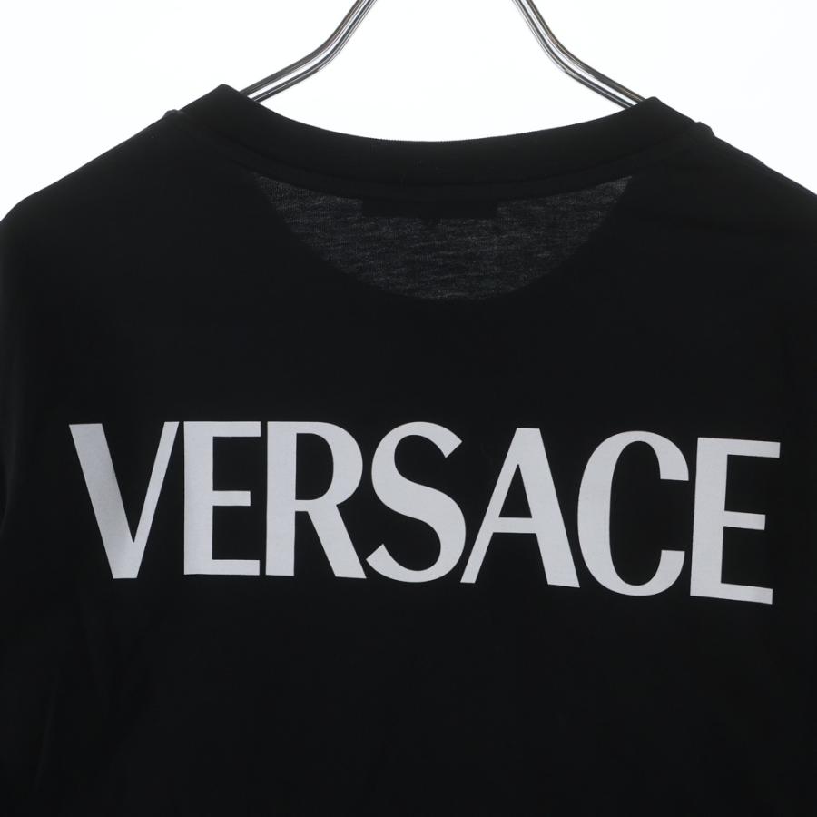 VERSACE（ヴェルサーチェ） ヴェルサーチ バックロゴプリント クルー