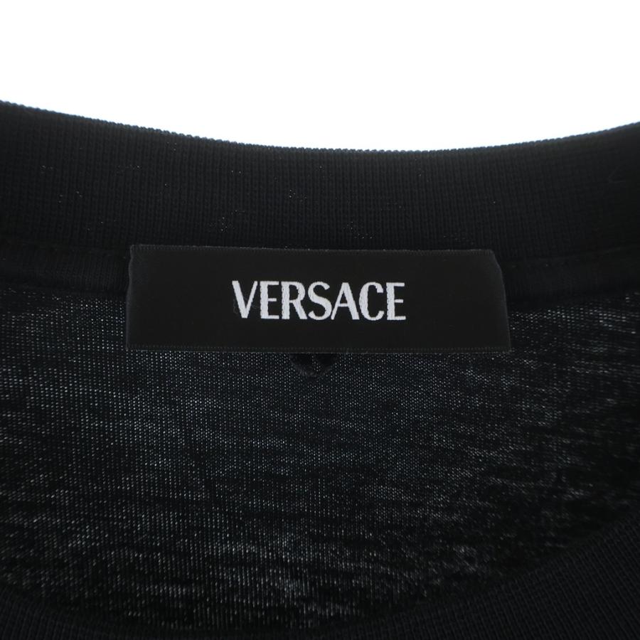VERSACE（ヴェルサーチェ） ヴェルサーチ バックロゴプリント クルー