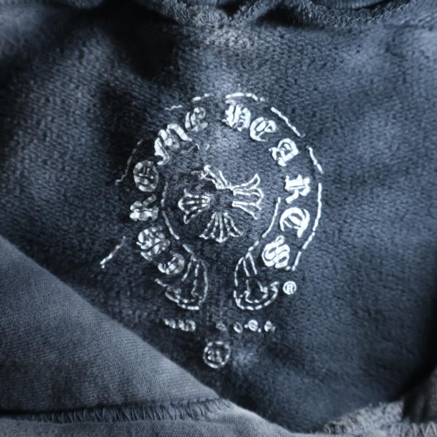 CHROME HEARTS（クロムハーツ） HORSESHOE HOODIE BLACK TIE DIE