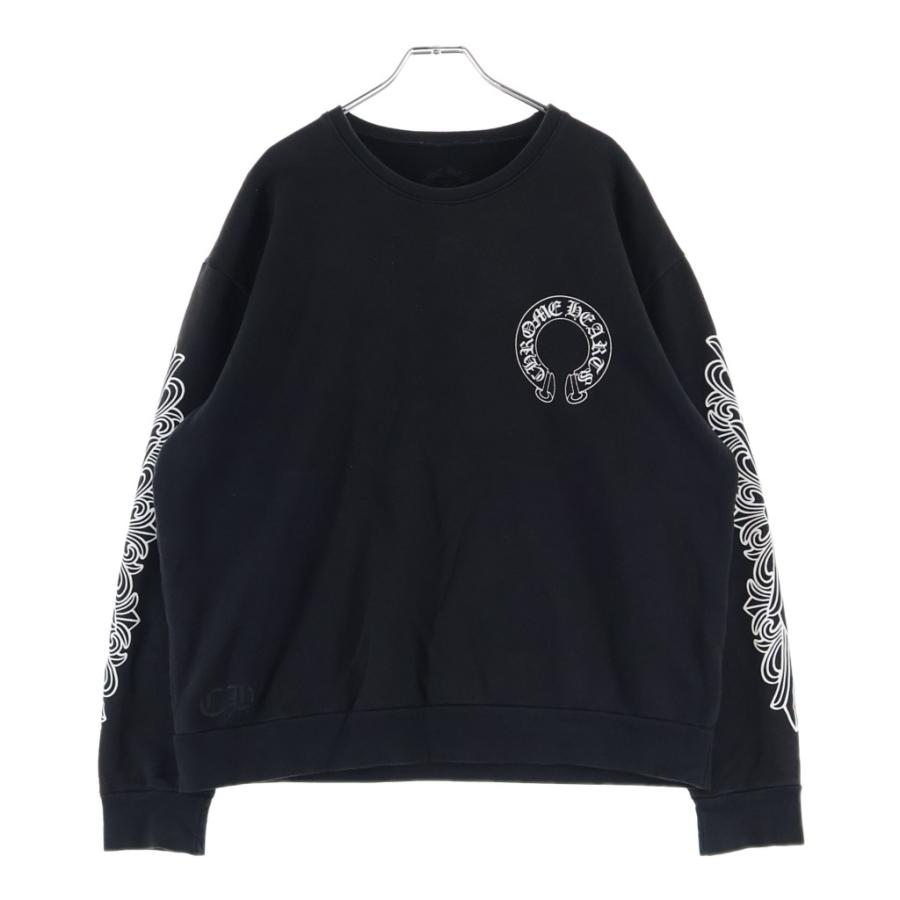 CHROME HEARTS（クロムハーツ） SWTSHRT PLVR HORSESHOE ARM FLORAL