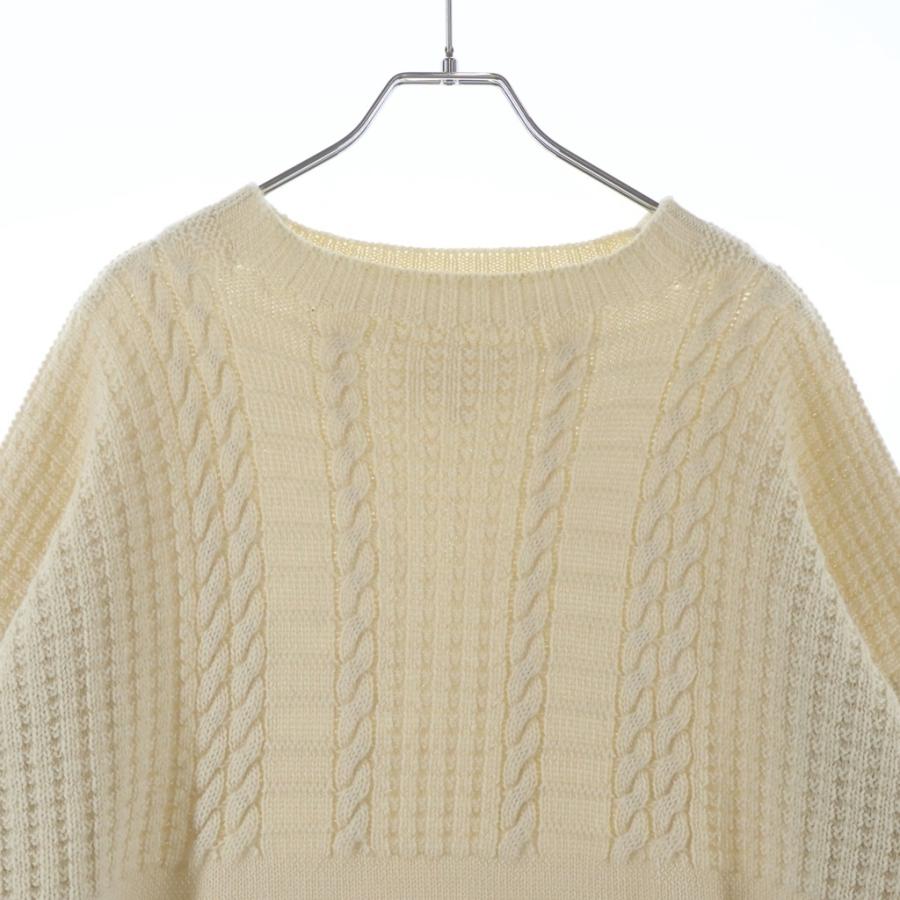 Maison Margiela（メゾンマルジェラ） 22SS CABLE KNIT WOOL SWEATER