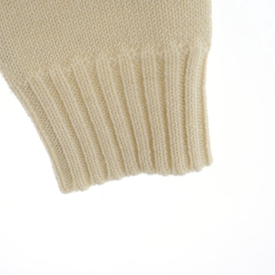 Maison Margiela メゾンマルジェラ 22SS CABLE KNIT WOOL SWEATER ウール ケーブル クルーネックニットセーター ホワイト S30GP0336 S17911 Maison Margiela（メゾンマルジェラ） 22SS CABLE KNIT WOOL SWEATER