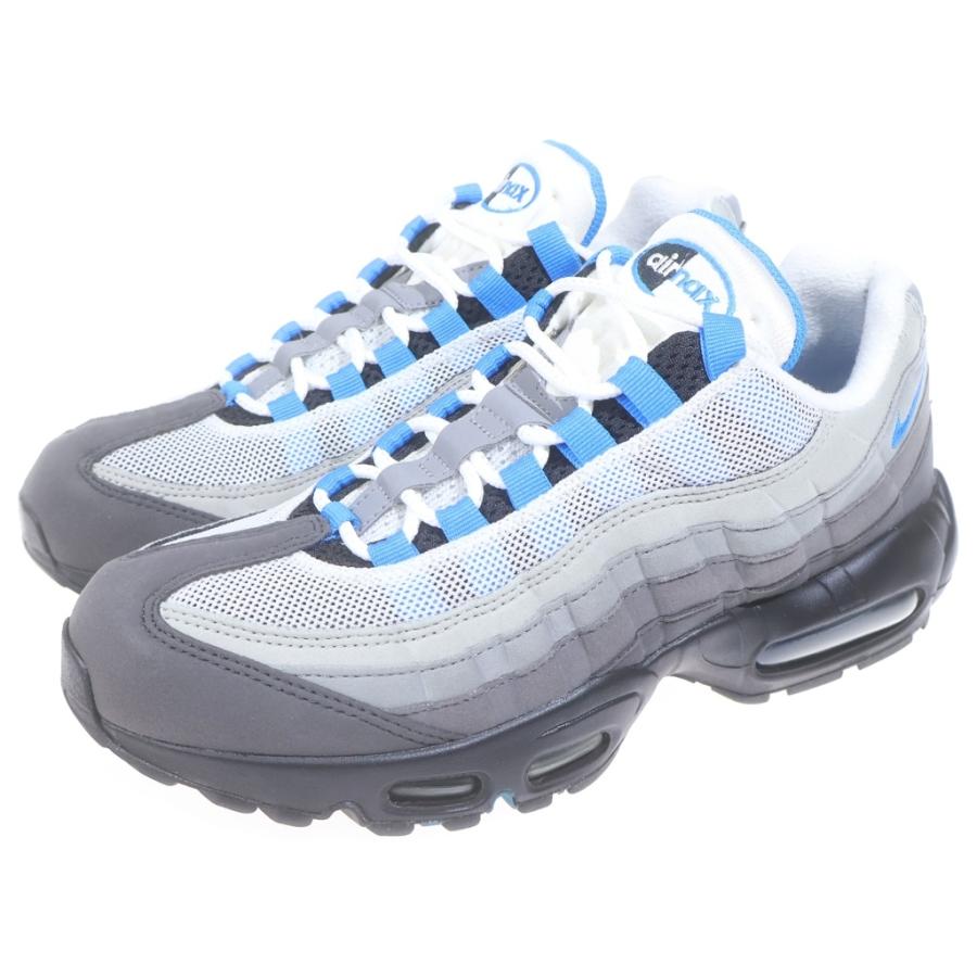 NIKE ナイキ AIR MAX '95 CRYSTAL BLUE エアマックス95 クリスタルブルー ローカットスニーカーシューズ グレー/ブルー US8.5/26.5cm AT8696-100 NIKE（ナイキ） AIR MAX 95 CRYSTAL BLUE エアマックス 95 クリスタル