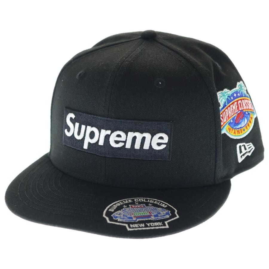 BoxLogo ブラック キャップ NewEra ニューエラ シュプリーム Supreme（シュプリーム） 23AW ×NEW ERA Champions Box Logo