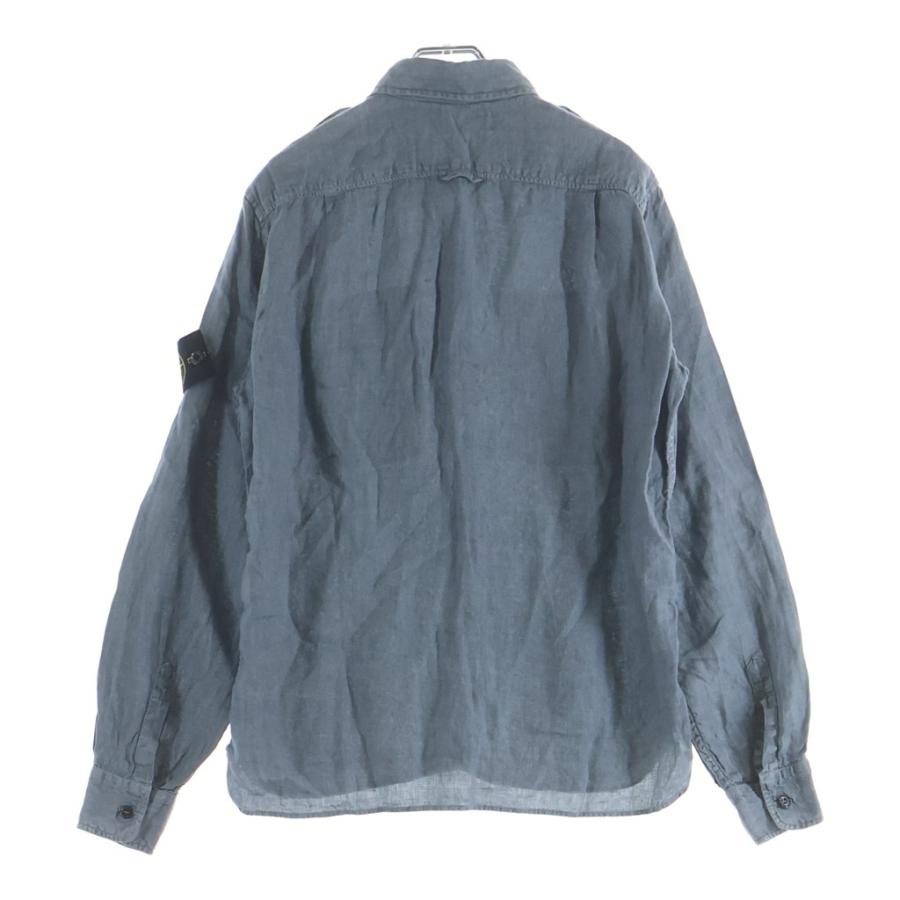 STONE ISLAND（ストーン アイランド） 15SS Linen Buttoned Shirt