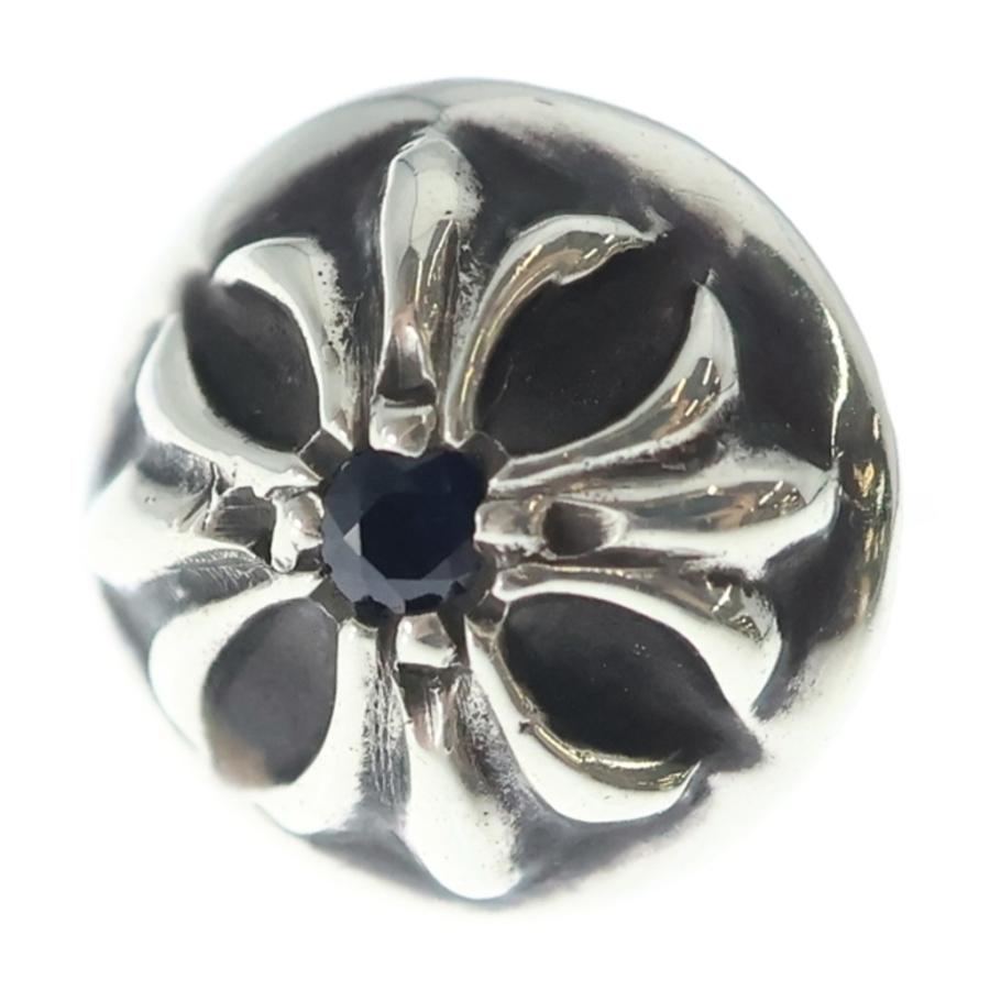 CHROME HEARTS（クロムハーツ） STUD CRSBLL SAP 1サファイア クロス