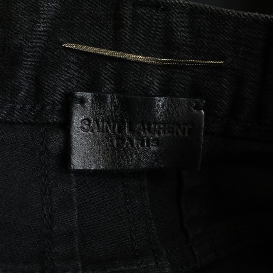SAINT LAURENT PARIS サンローランパリ 14AW エディ期 クラッシュ加工