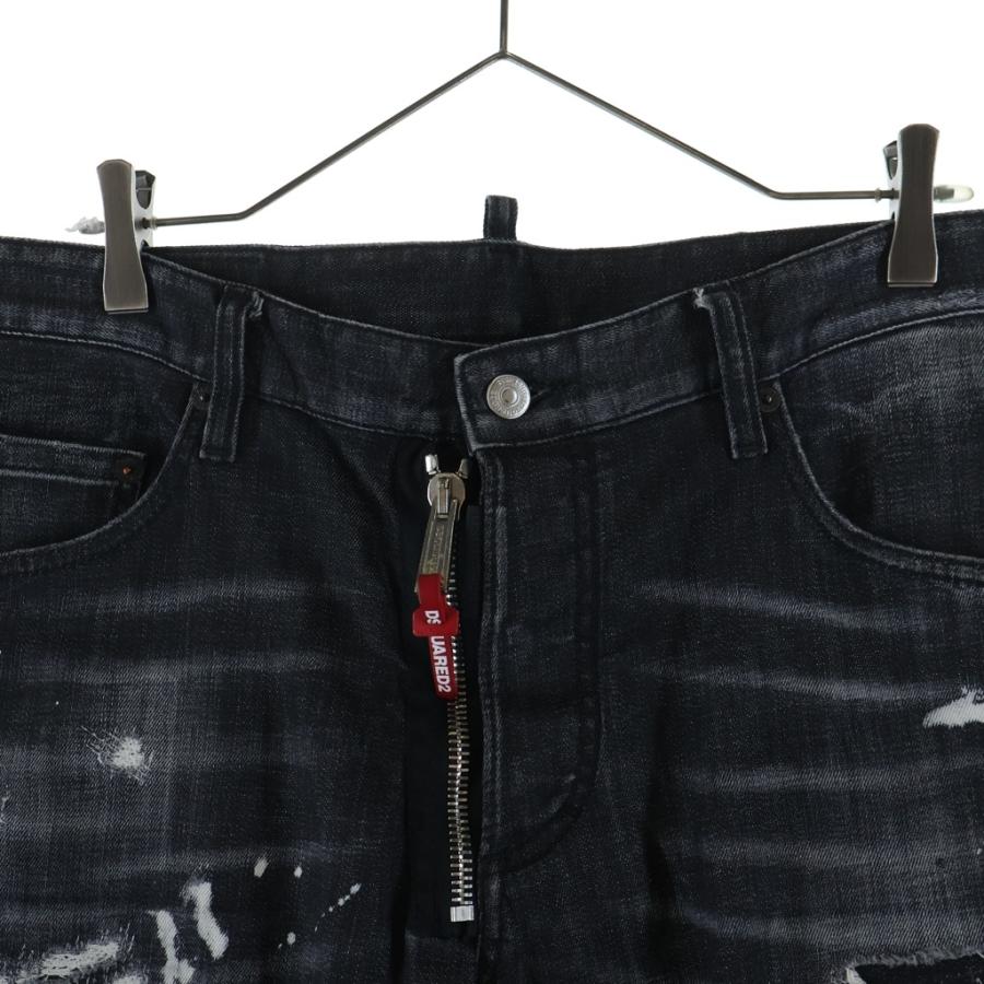や*す様 DSQUARED2 SKATER JEAN DSQUARED2（ディースクエアード） Skater Jean スケーター ペンキ加工