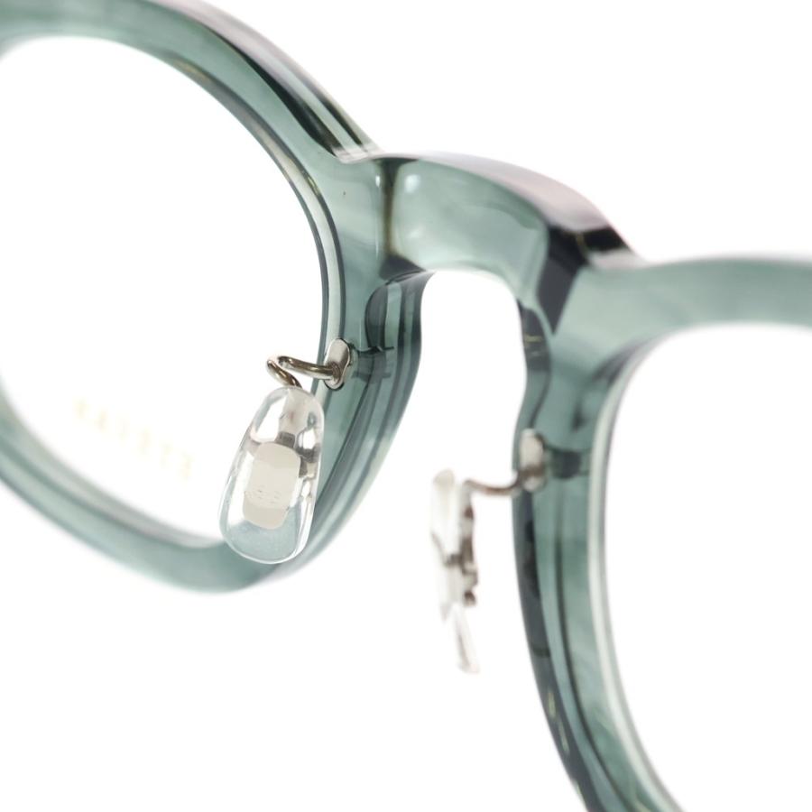 EYEVAN アイヴァン SADLER 45 CP ウェリントンフレーム クリア