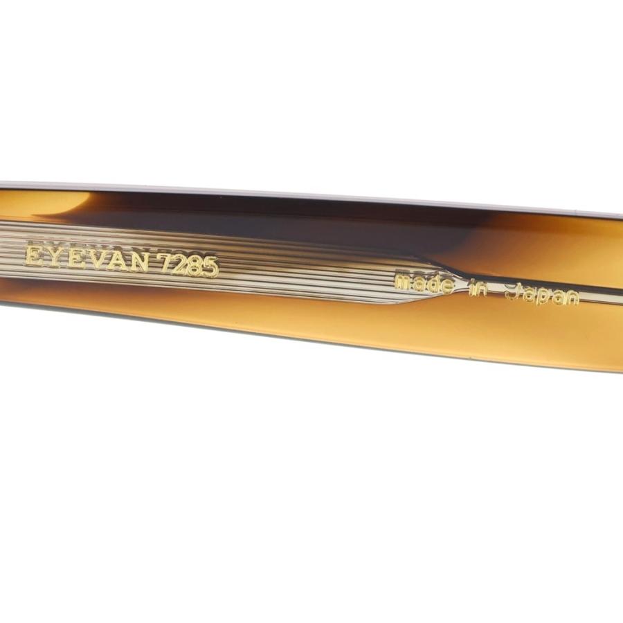 EYEVAN アイヴァン 7285 MODEL343 スクエアフレーム クリア サングラス