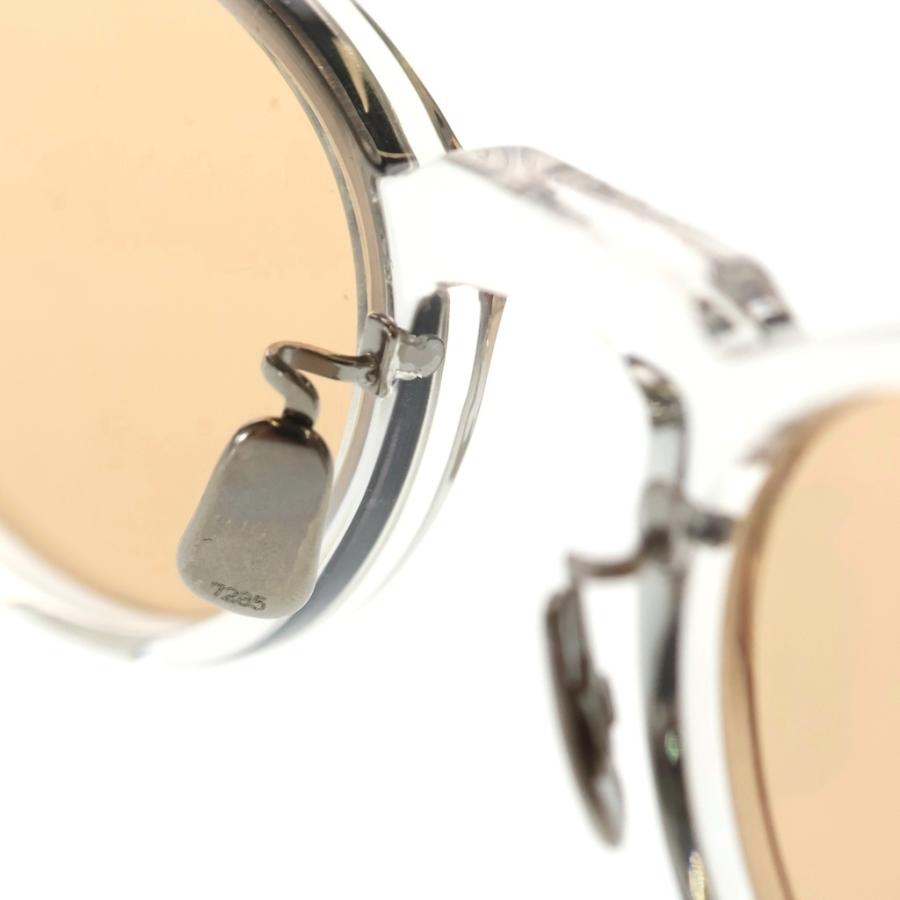 EYEVAN アイヴァン 7285 MODEL795 オーバルフレーム クリア カラー