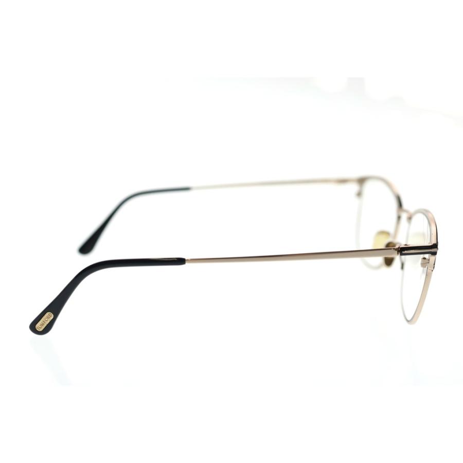TOM FORD トムフォード TF5750-B サーモントフレーム サングラス メガネ ブラック/ゴールド TOM FORD（トムフォード） TF5750-B サーモントフレーム サングラス