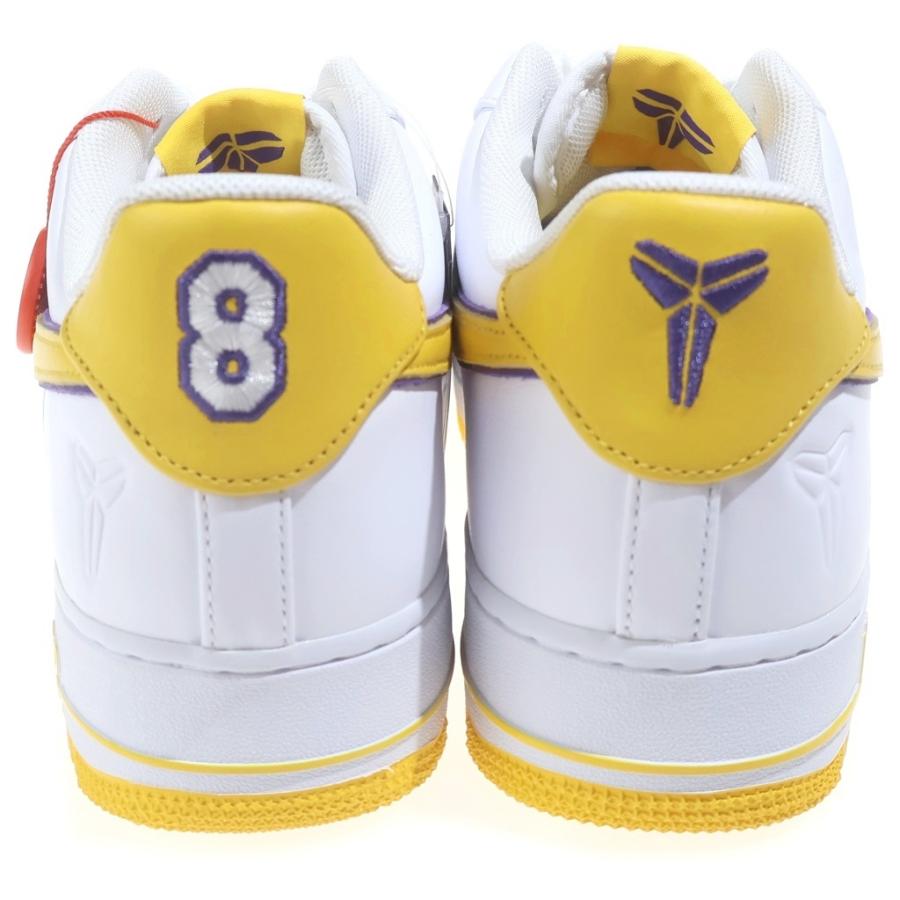 NIKE ナイキ ×KOBE BRYANT AIR FORCE 1 LOW RETRO QS コービーブライアント エアフォース 1 レトロ ローカットスニーカー ホワイト/イエロー US12/30cm FZ1151-100 NIKE（ナイキ） ×KOBE BRYANT AIR FORCE 1 LOW RETRO QS コービー