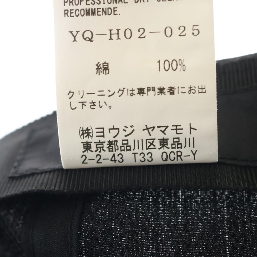 Y's（ワイズ） 26SS BLACK PRINT CAP ブラック ドットプリント ベース