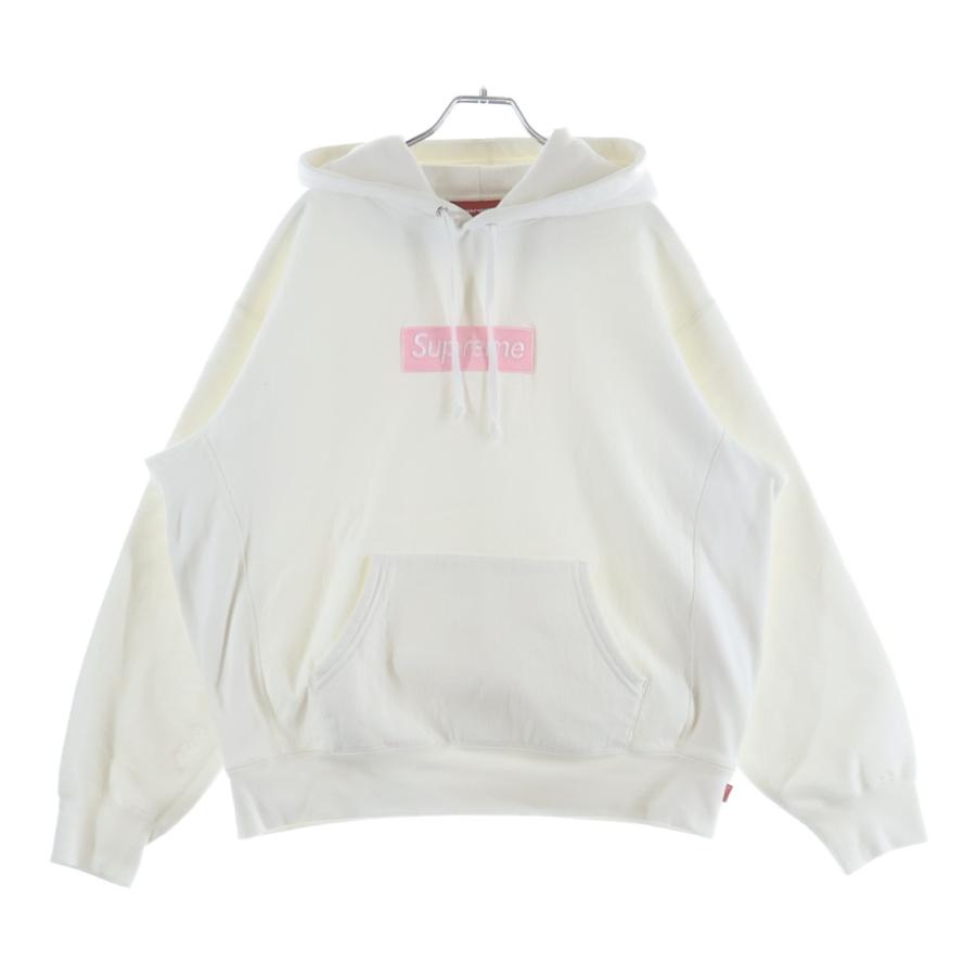 SUPREME シュプリーム 25AW Box Logo Hooded Sweatshirt ボックスロゴ プルオーバースウェットパーカー フーディー ホワイト Supreme（シュプリーム） 25AW Box Logo Hooded Sweatshirt ボックス