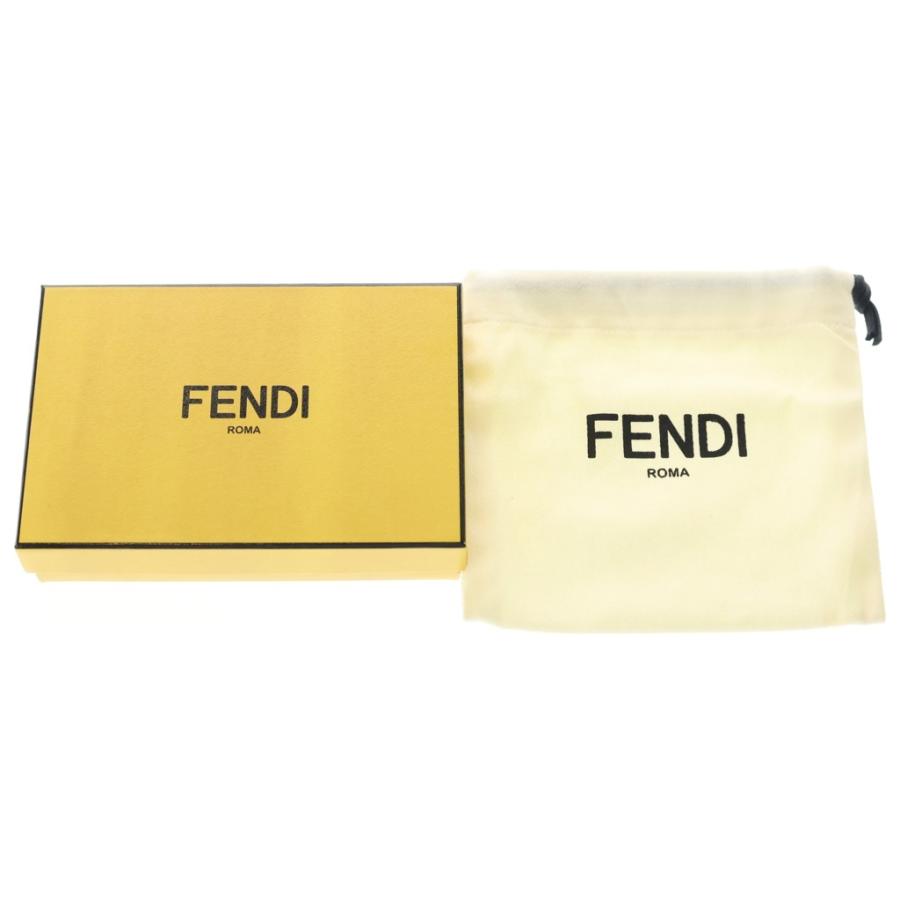 FENDI（フェンディ） FFロゴ ナッパレザー ウォレット 二つ折り財布