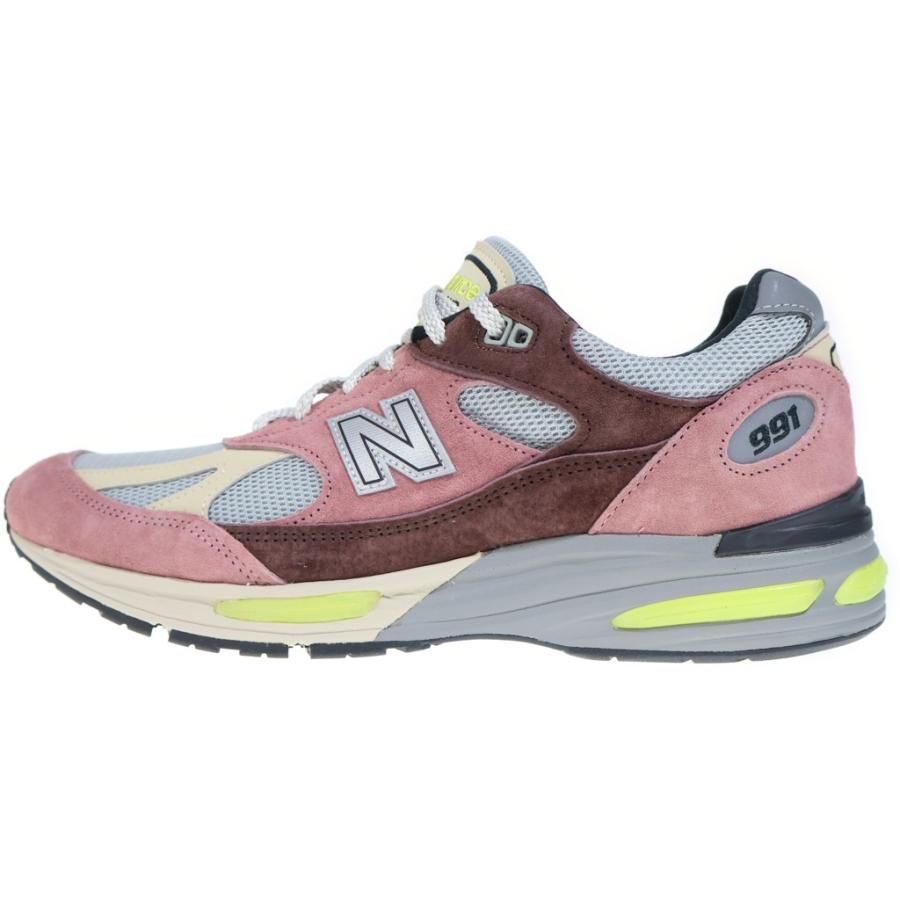 New Balance U991MG2ピンク グレー 9D UK New Balance（ニューバランス） U991MG2 991V2 スウェード ローカット