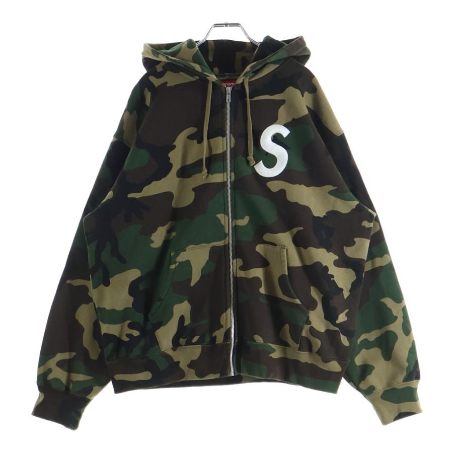 Supreme（シュプリーム） 25AW S Logo Zip Up Hooded Sweatshirt Camo