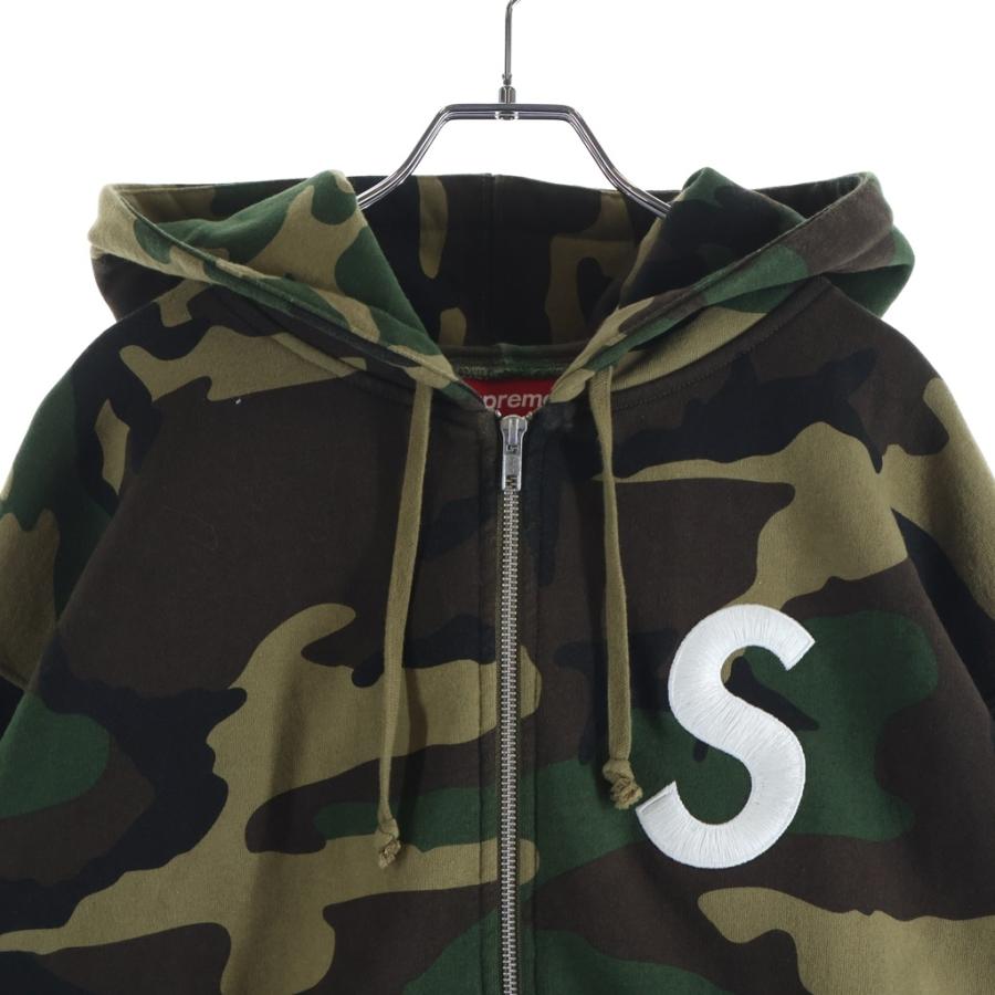 Supreme（シュプリーム） 25AW S Logo Zip Up Hooded Sweatshirt Camo