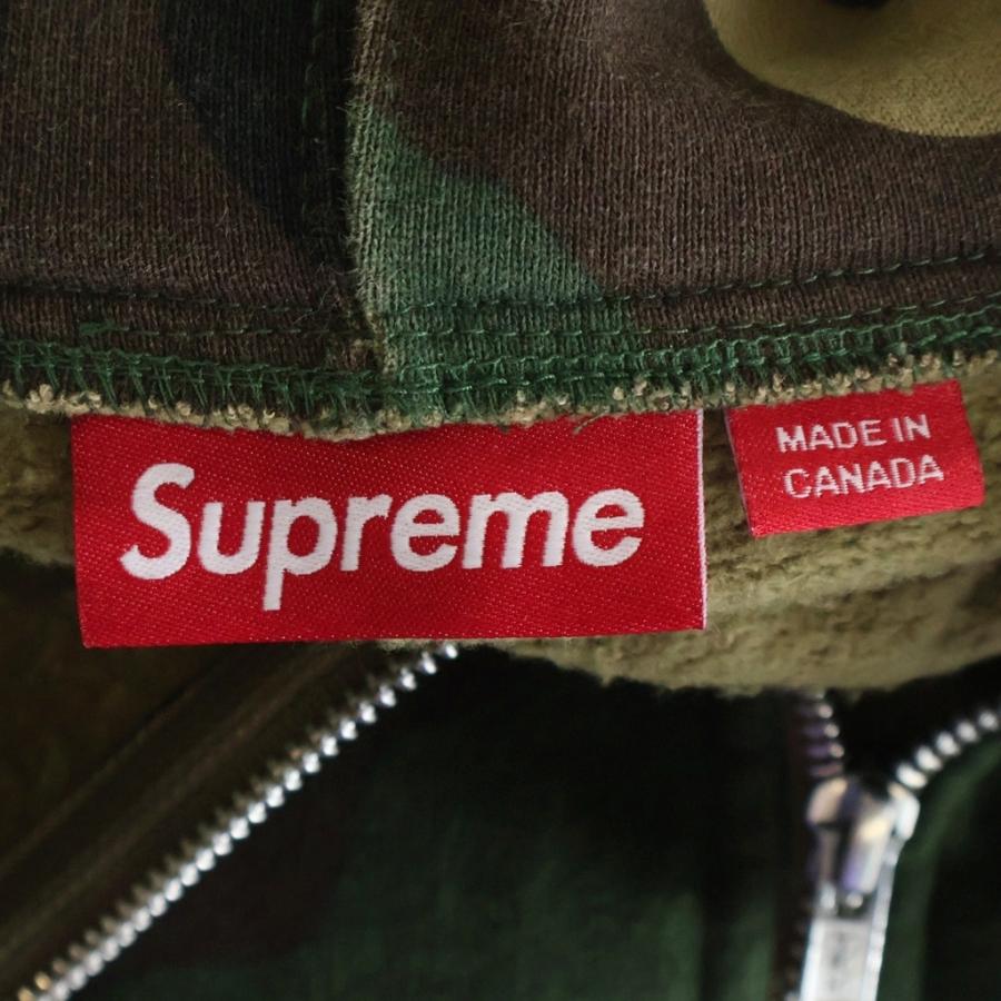 Supreme（シュプリーム） 25AW S Logo Zip Up Hooded Sweatshirt Camo