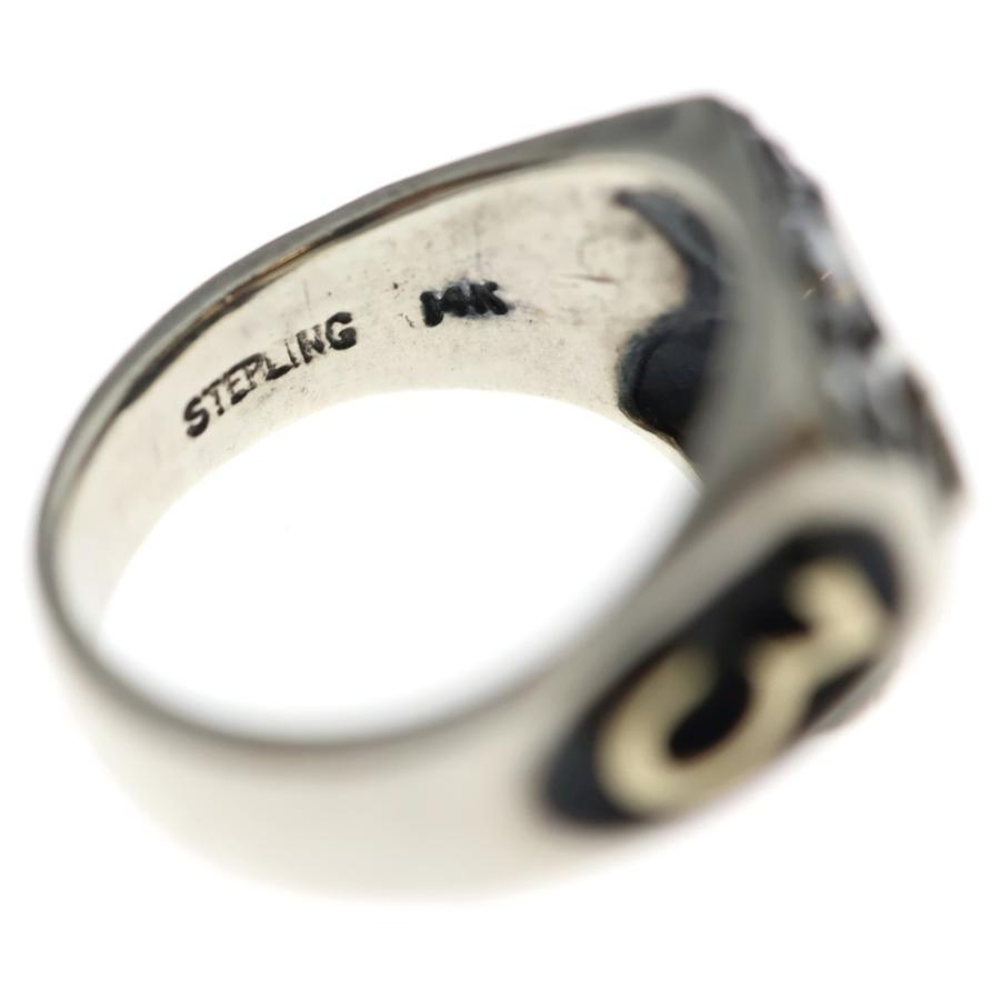 FLASH POINT（フラッシュポイント） JIM SKULL RING ルビータイプ ジム