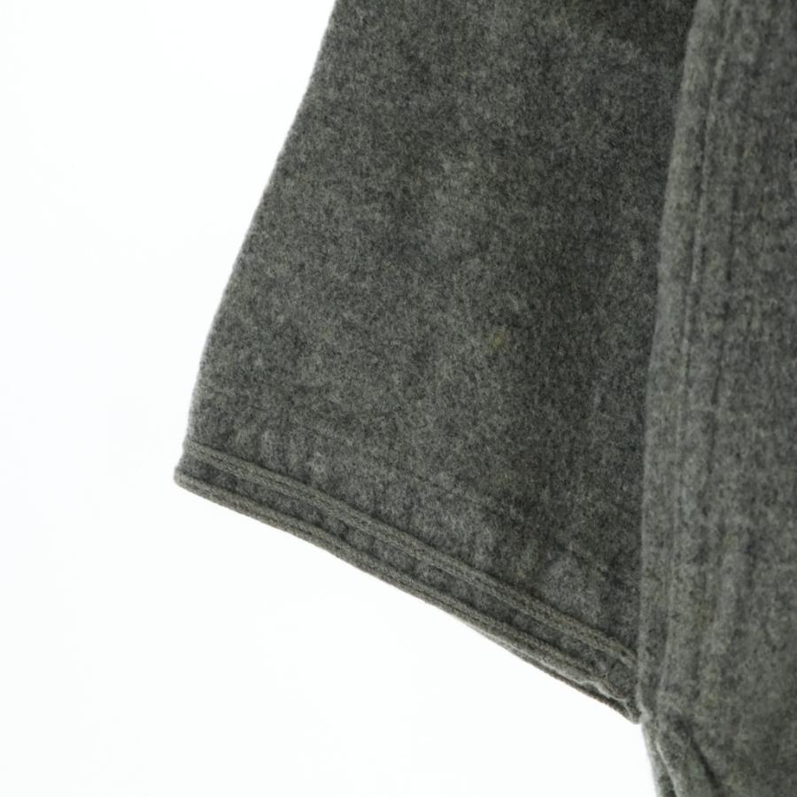 VISVIM ヴィスヴィム 17SS DUGOUT SHIRT L/S ダッグアウト ウール 長袖ベースボールシャツ グレー visvim（ヴィズヴィム） ヴィスヴィム 17SS DUGOUT SHIRT L/S