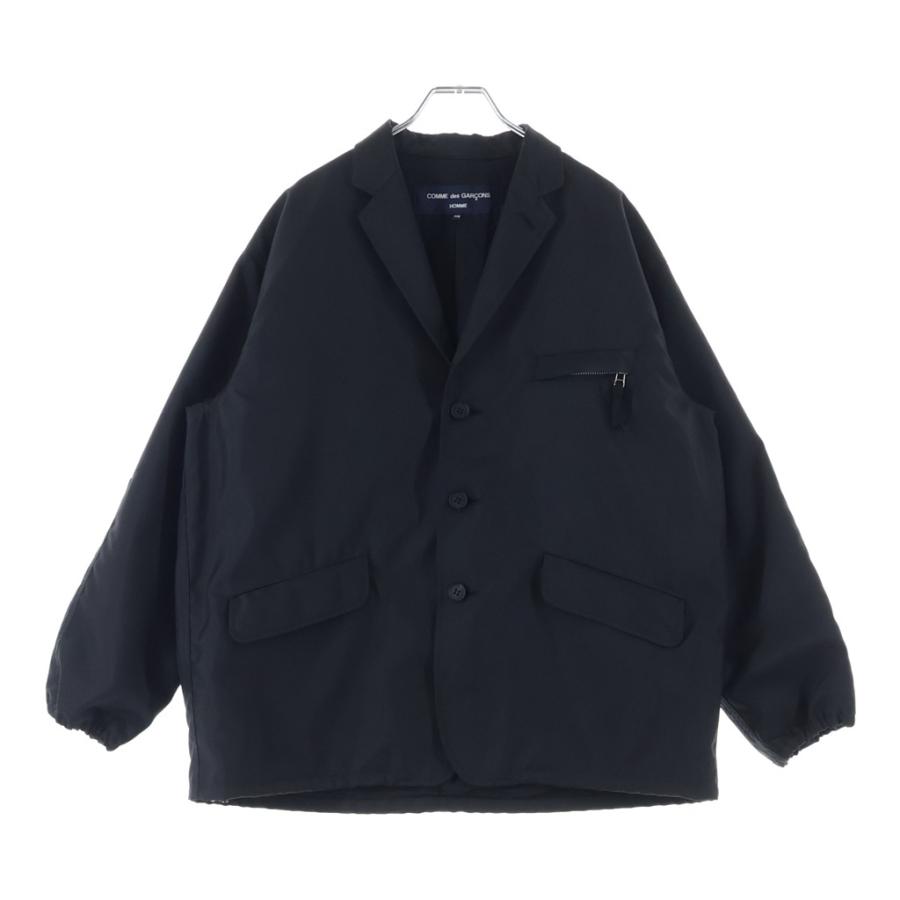 AD2023 ブラックコムデギャルソン エステル 多ボタン ジャケット COMME des GARCONS HOMME コムデギャルソンオム 23AW AD2023 ESTER MAT