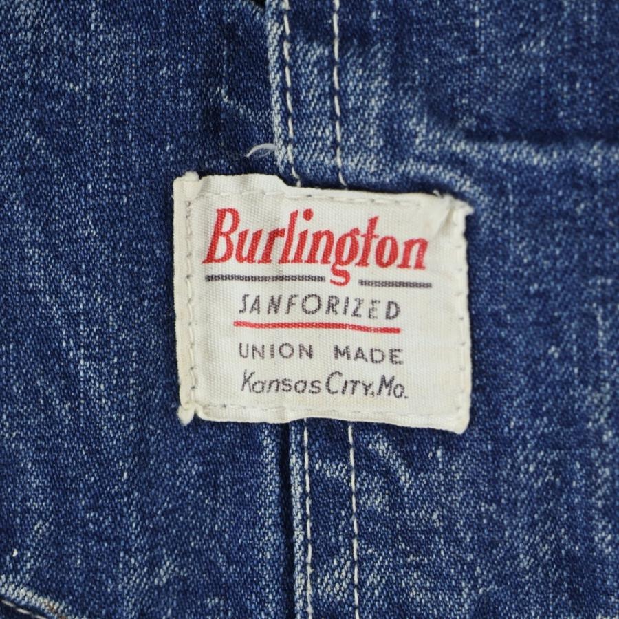 Burlington デニムカバーオール　ヴィンテージ VINTAGE ヴィンテージ 40-50S BURLINGTON DENIM COVERALL バーリントン