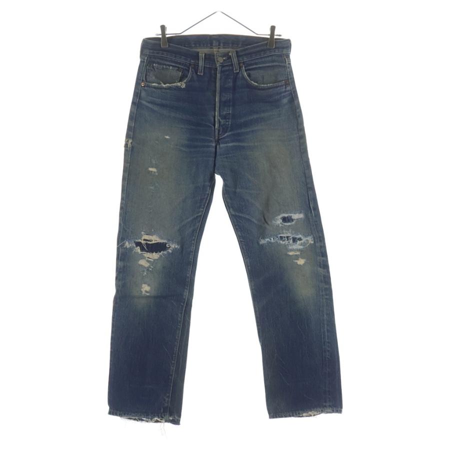 H■ 70年代 リーバイス 501 66前期 初期? 刻印2 シングル 70s Levi's（リーバイス） 70S VINTAGE 501 66前期 ボタン裏刻印6 スモール