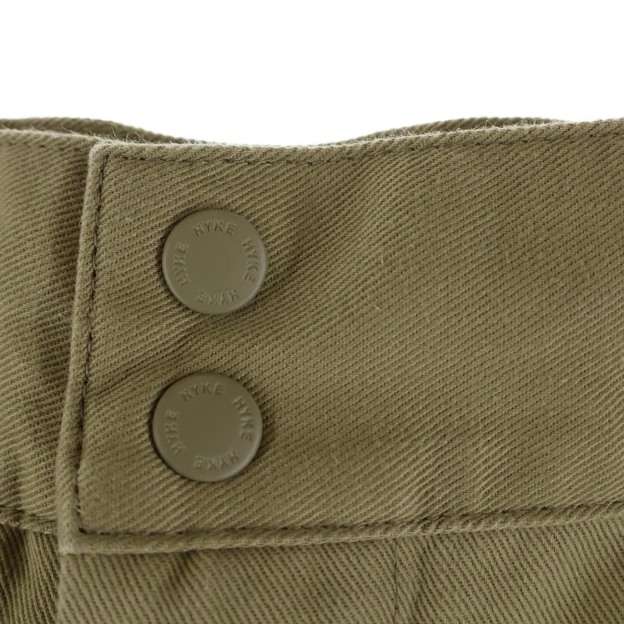 HYKE（ハイク） COTTON GURKHA SHORTS アジャスター付き コットン