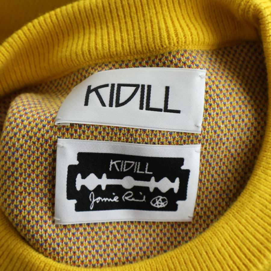 KIDILL（キディル） フロントデザイン 長袖 アクリルウールニット