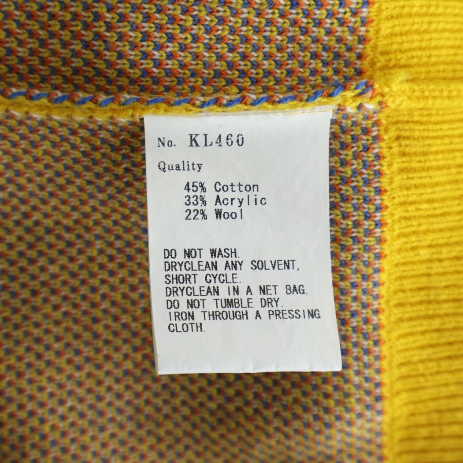 KIDILL（キディル） フロントデザイン 長袖 アクリルウールニット