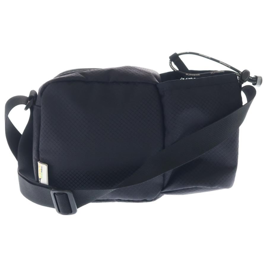 Supreme ショルダーバッグ リップストップ ブラック Supreme（シュプリーム） 22SS Side Bag コーデュラ リップストップ