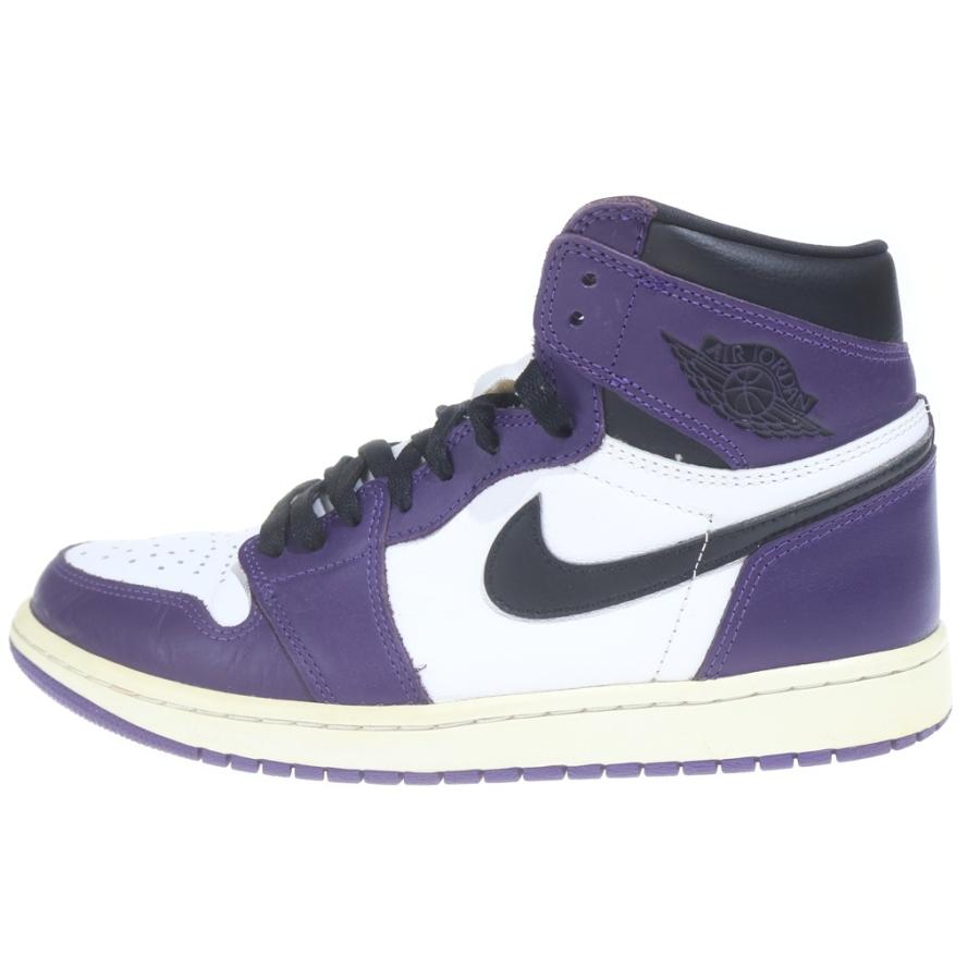 NIKE（ナイキ） AIR JORDAN 1 RETRO HIGH OG COURT PURPLE エア 