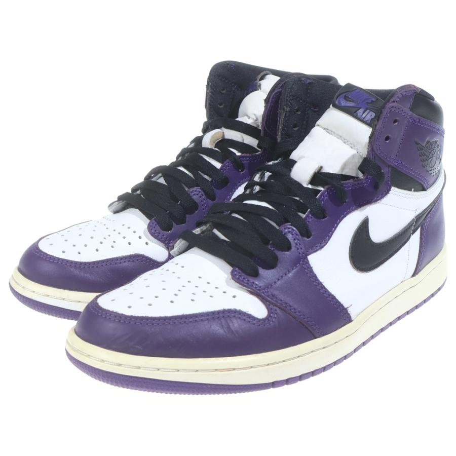 NIKE（ナイキ） AIR JORDAN 1 RETRO HIGH OG COURT PURPLE エア 