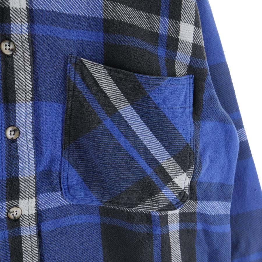 ビッグマック 80-90S VINTAGE ×ST.JOHN'S BAY L/S FLANNEL SHIRT エス