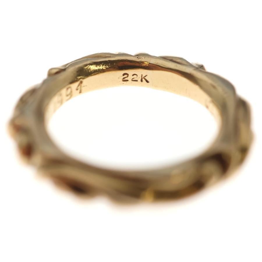 CHROME HEARTS（クロムハーツ） 22K SCRL BAND スクロールバンド