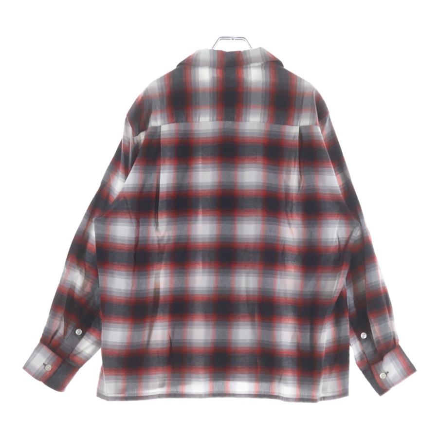 WACKO MARIA（ワコマリア） 25AW OMBRE CHECK OPEN COLLAR SHIRT L/S