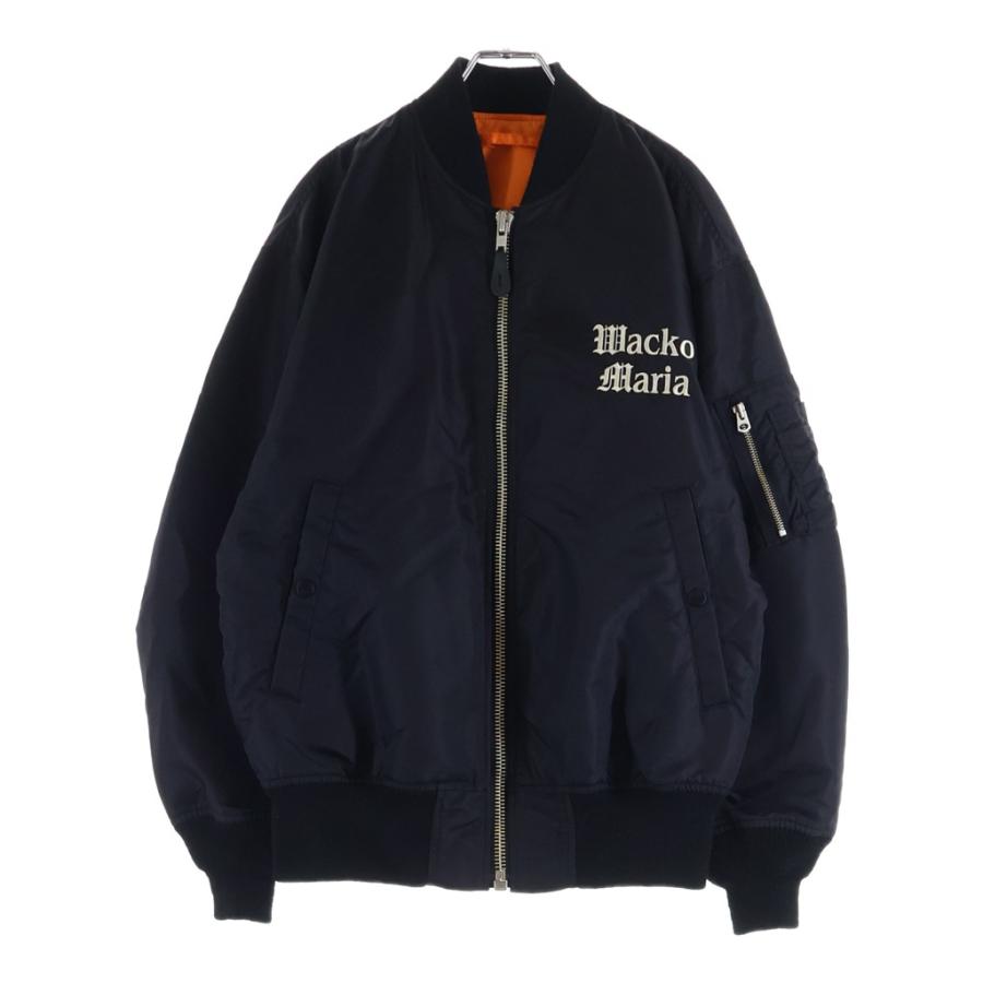 WACKO MARIA（ワコマリア） 22AW MA-1 FLIGHT JACKET ロゴエンブロイ