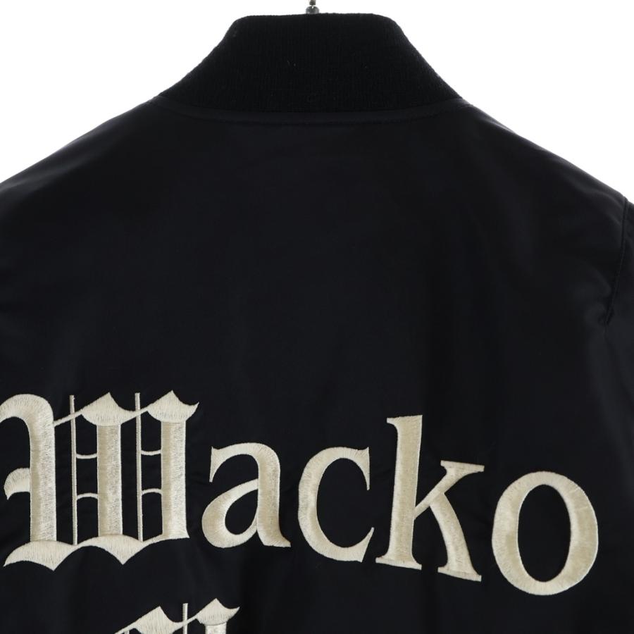 WACKO MARIA（ワコマリア） 22AW MA-1 FLIGHT JACKET ロゴエンブロイ