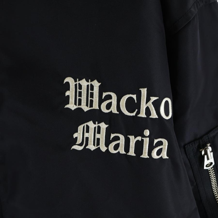 WACKO MARIA（ワコマリア） 22AW MA-1 FLIGHT JACKET ロゴエンブロイ