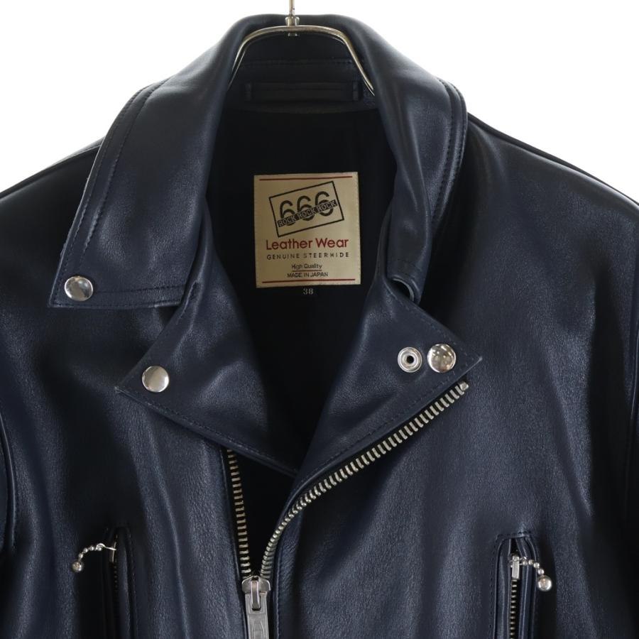 666 LEATHER WEAR トリプルシックスレザーウェア LJM-1TF タイト