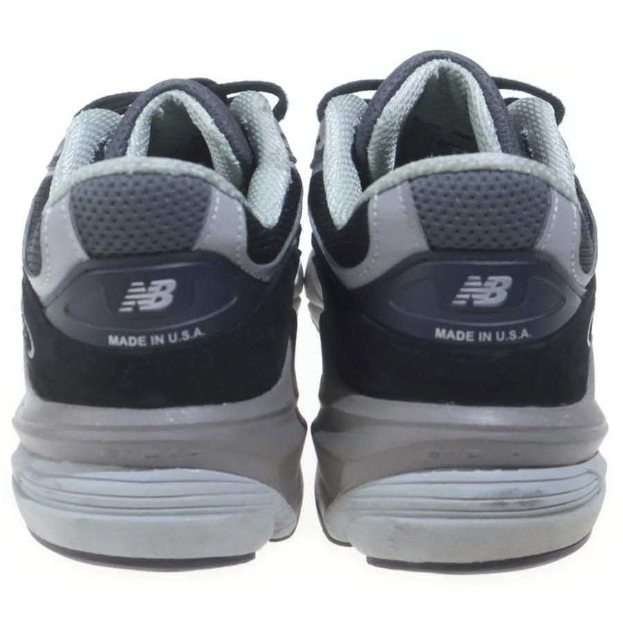 New Balance ニューバランス スウェード ローカット スニーカー ブラック M990BK6 US9.5/27.5cm New Balance（ニューバランス） M990BK6 USA製 スエードメッシュ