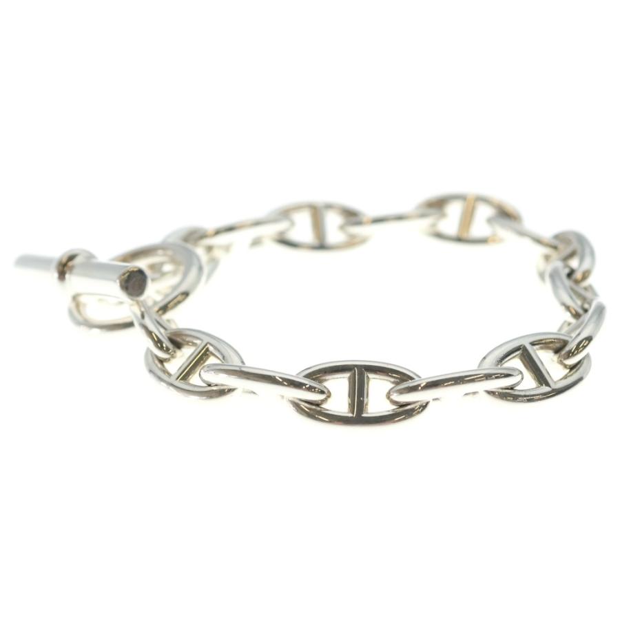 HERMES エルメス Chaine d'Ancre GM 15LINK シェーヌダンクルGM チェーンブレスレット シルバー HERMES（エルメス） Chaine d'Ancre GM 15LINK シェーヌダンクルGM