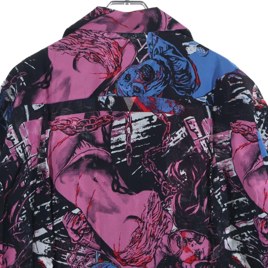 未使用ワコマリア半袖 プリント オープンカラーシャツM69 WACKO MARIA（ワコマリア） 26SS ×TERRIFIER HAWAIIAN SHIRT